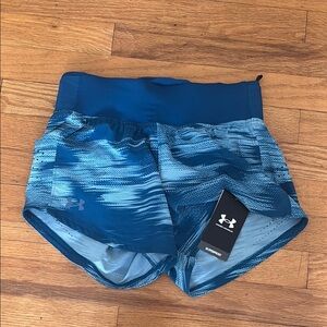 Under Armour Blue speedpocket Athletic Shorts